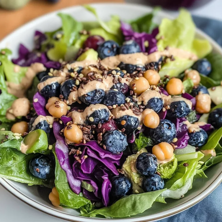 Chickpea Blueberry Salad
