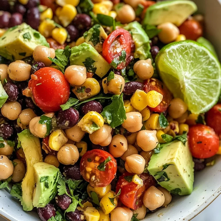 Chili Lime Bean Salad