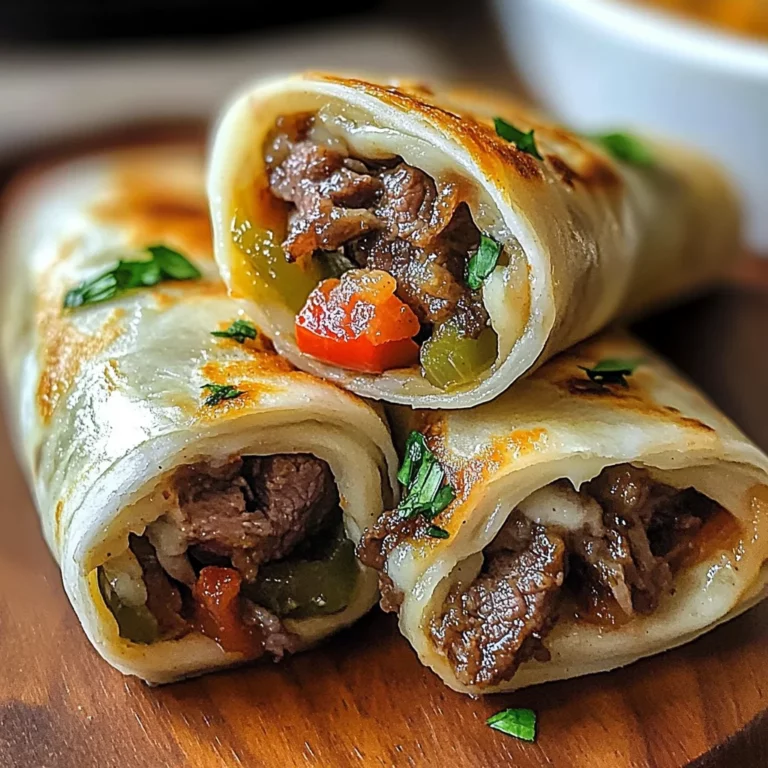 Delicious Keto Philly Cheesesteak Roll Ups