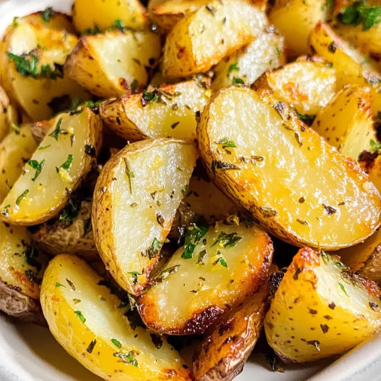 Greek Lemon Potatoes