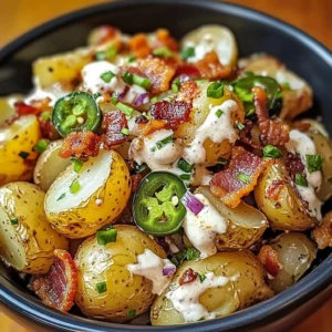 Jalapeño Popper Roasted Potato Salad