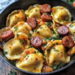 Pierogi Sausage Skillet