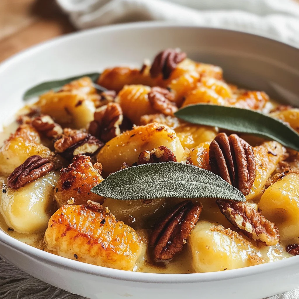 Pumpkin Gnocchi Bake