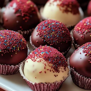 Red Velvet Cheesecake Balls
