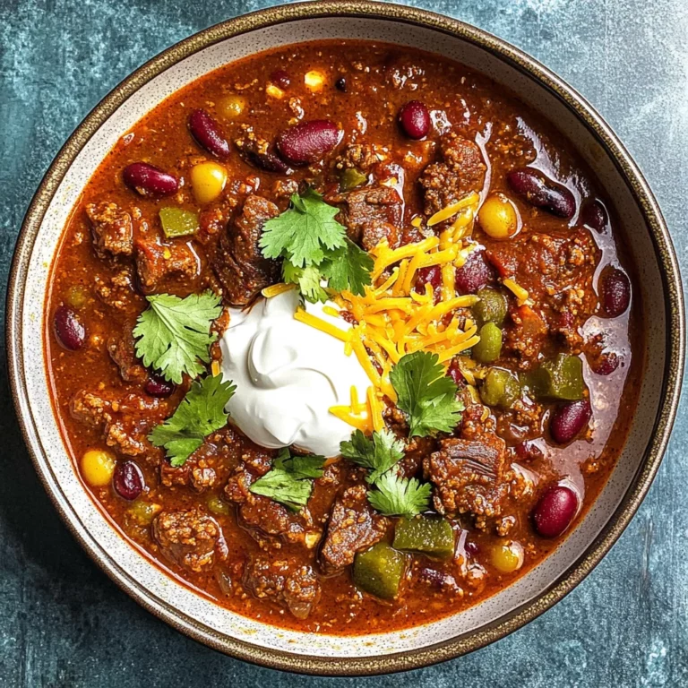 Short Rib and Chorizo Chili Recipe