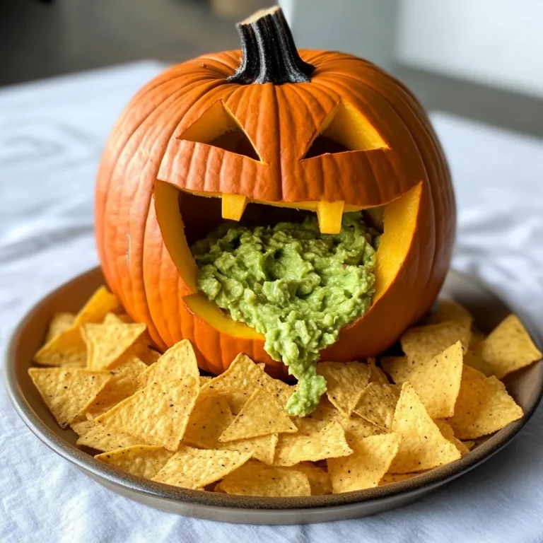 Throwing Up Pumpkin Guacamole Recipe