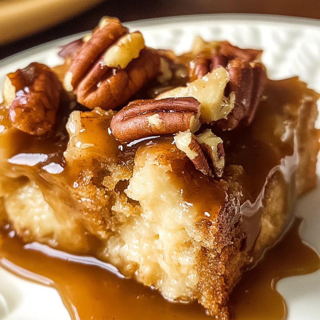 Whiskey Caramel Bread Pudding