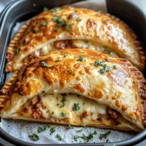 Air Fryer Calzones: An Incredible Ultimate Recipe for 4 Easy Servings