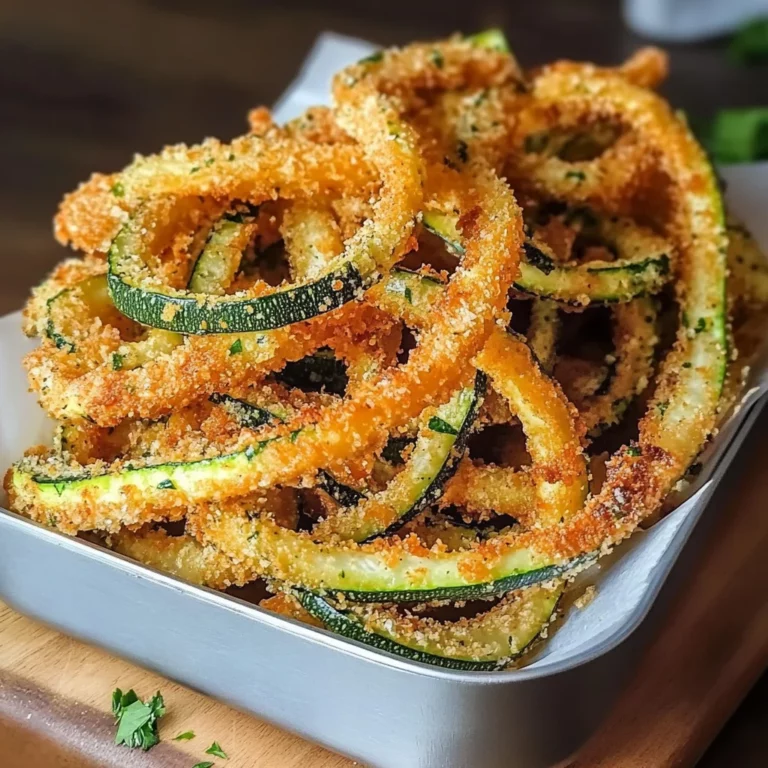 Air Fryer Curly Zucchini Fries Recipe