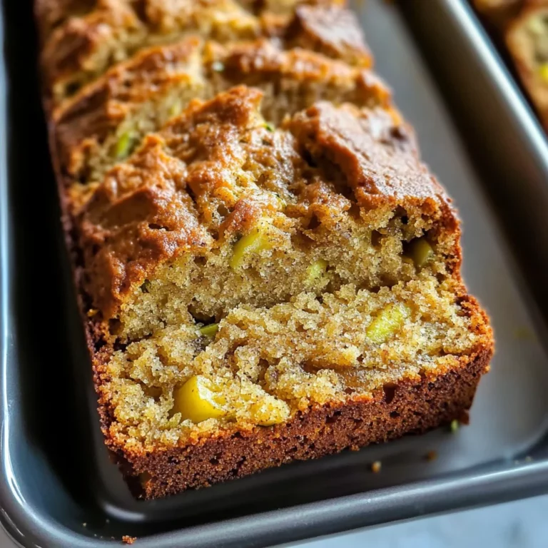 Cozy Spiced Apple Zucchini Bread