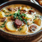 Creamy Chorizo Potato Soup