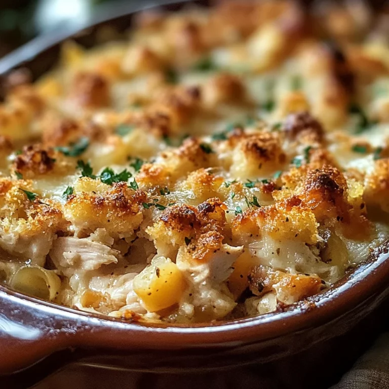 Dolly's Chicken and Stuffing Casserole