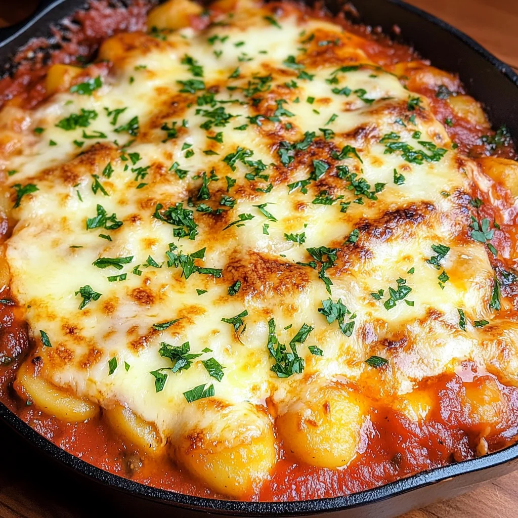 Easy Stovetop Gnocchi Lasagna
