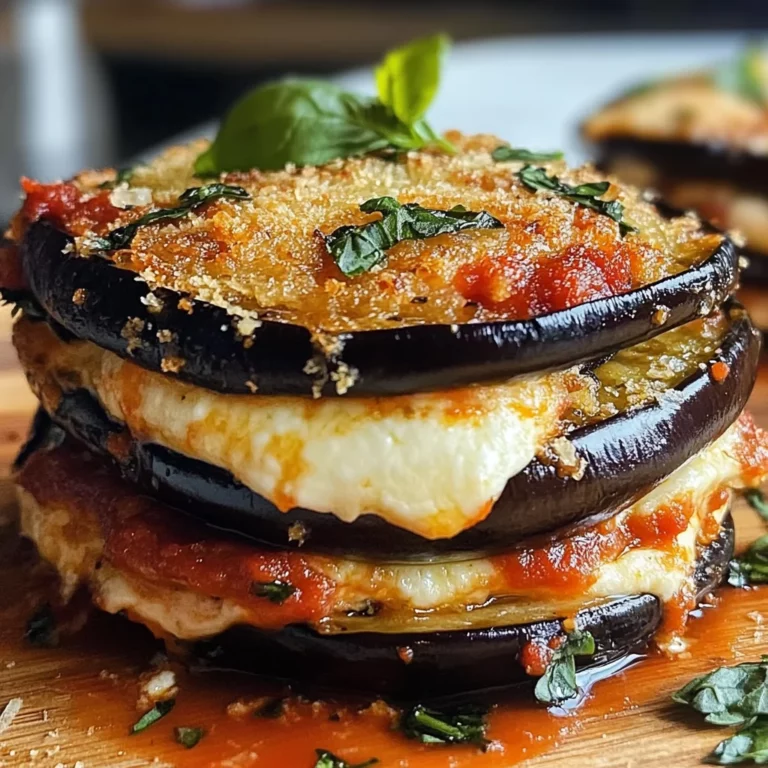 Eggplant Napoleon Recipe