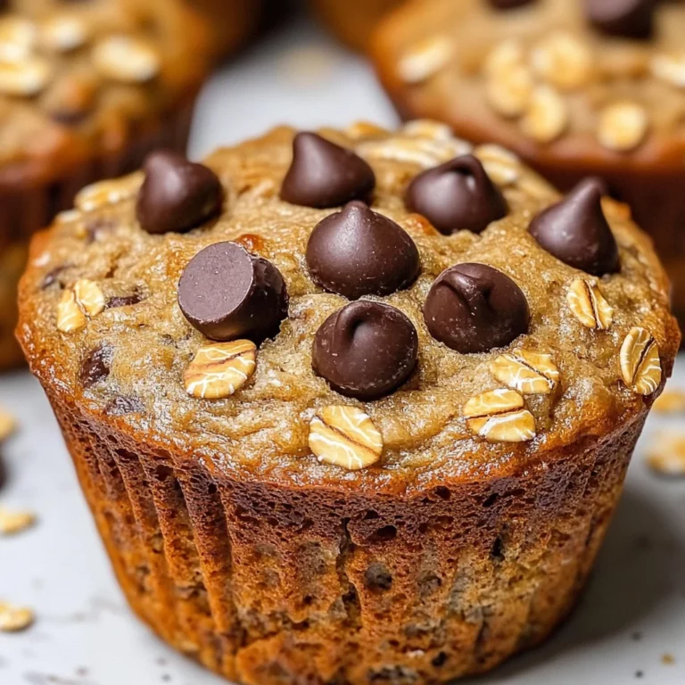 Fearless 3-Day Oatmeal Chocolate Chip Breakfast Muffins