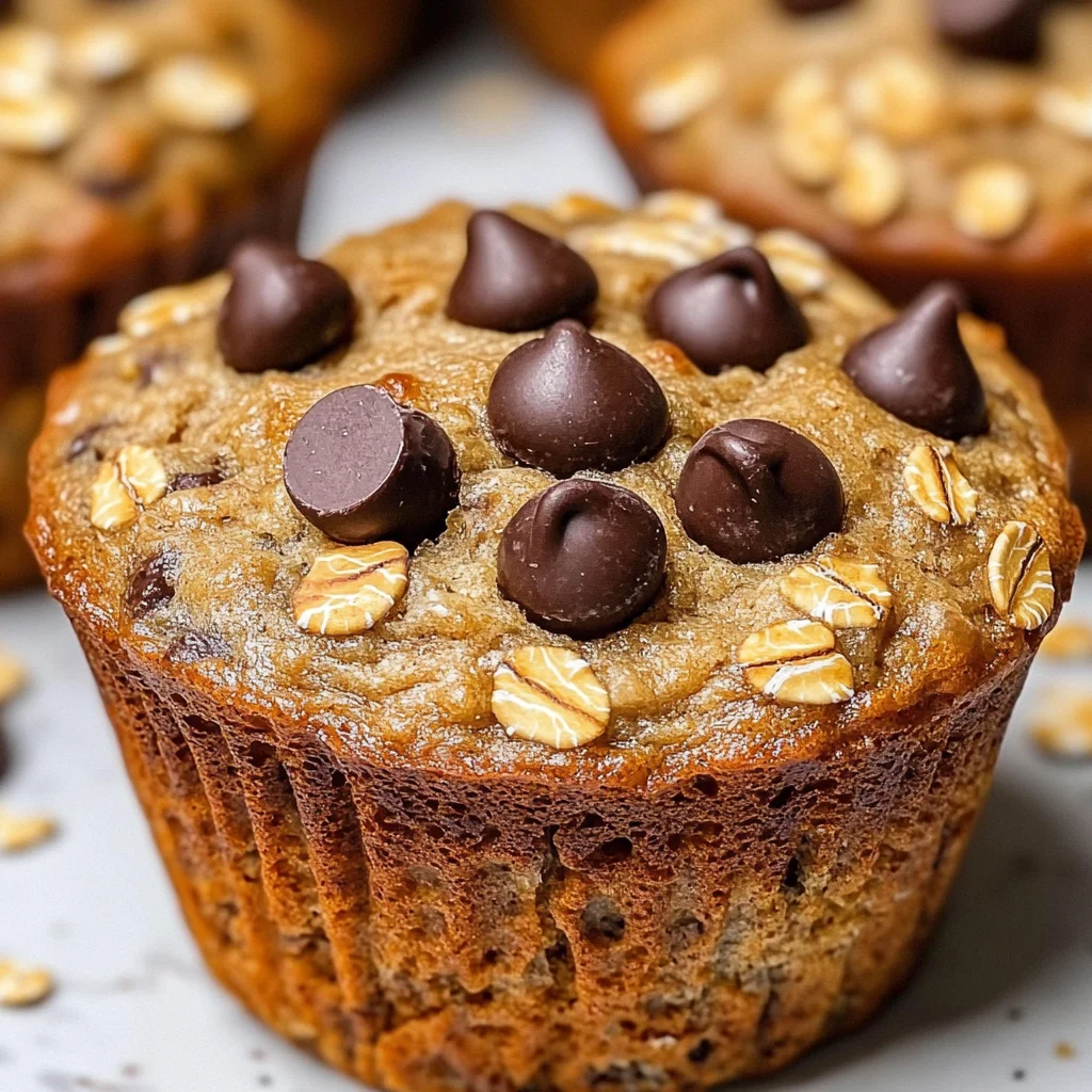 Fearless 3-Day Oatmeal Chocolate Chip Breakfast Muffins