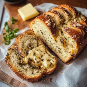 Garlic Parmesan Herb Bread
