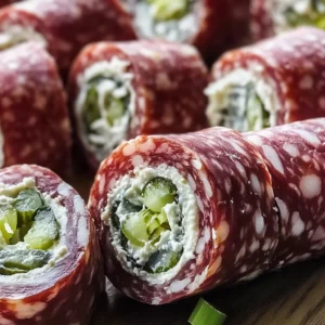 Irresistible Keto Salami Roll-Ups for Easy Snacking