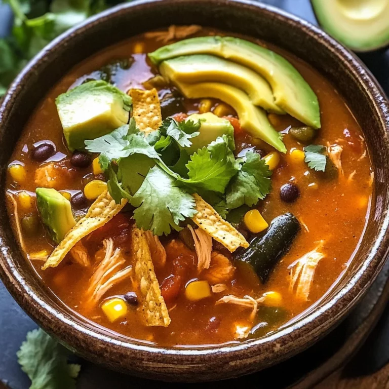 Poblano Chicken Tortilla Soup: An Amazing Ultimate Recipe