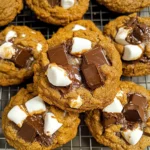 Pumpkin S'mores Cookies