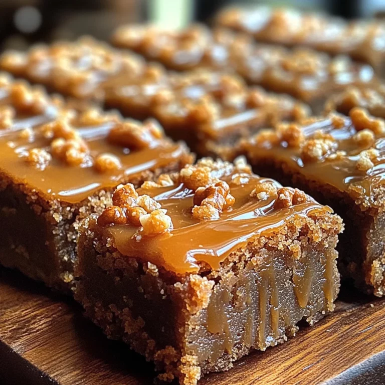 Salted Caramel Pretzel Blondies – The Perfect Sweet & Salty Treat!