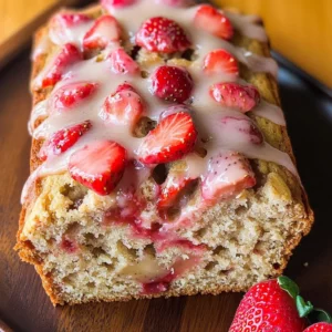 Strawberry Banana Bread Recipe