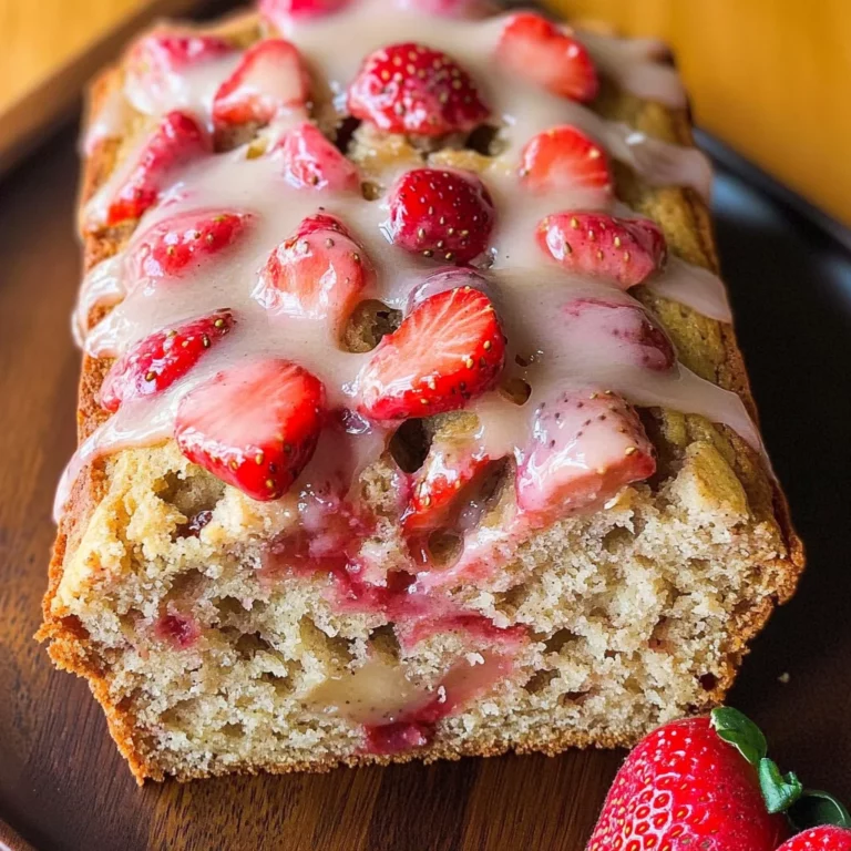 Strawberry Banana Bread Recipe