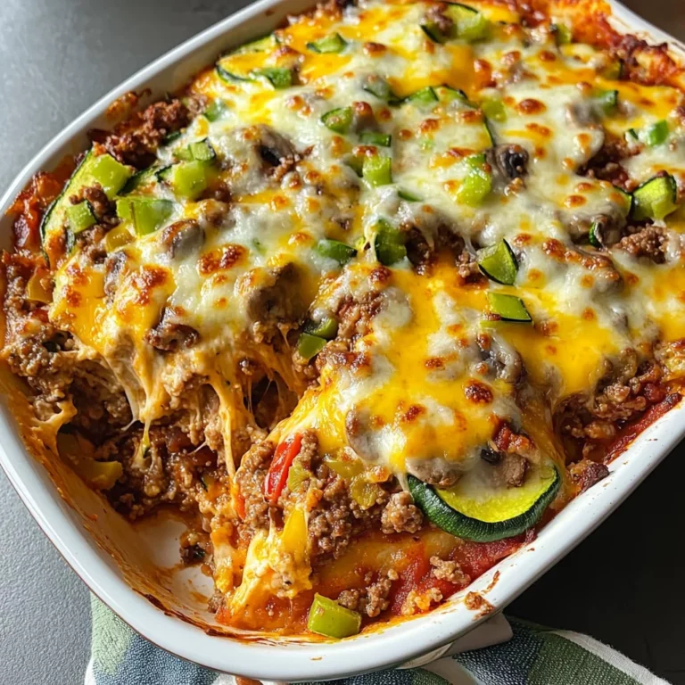 Zucchini Pizza Casserole