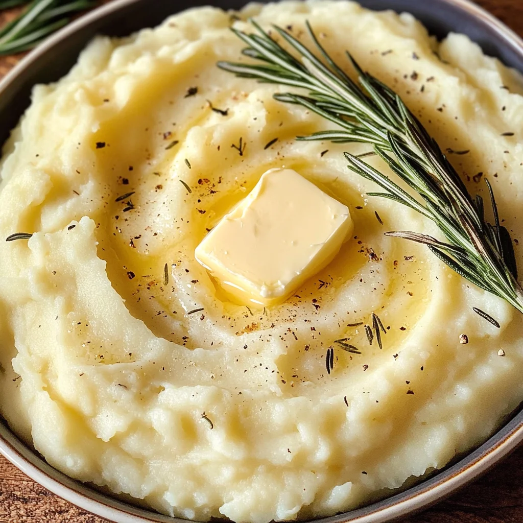 Rosemary Garlic Mashed Potatoes