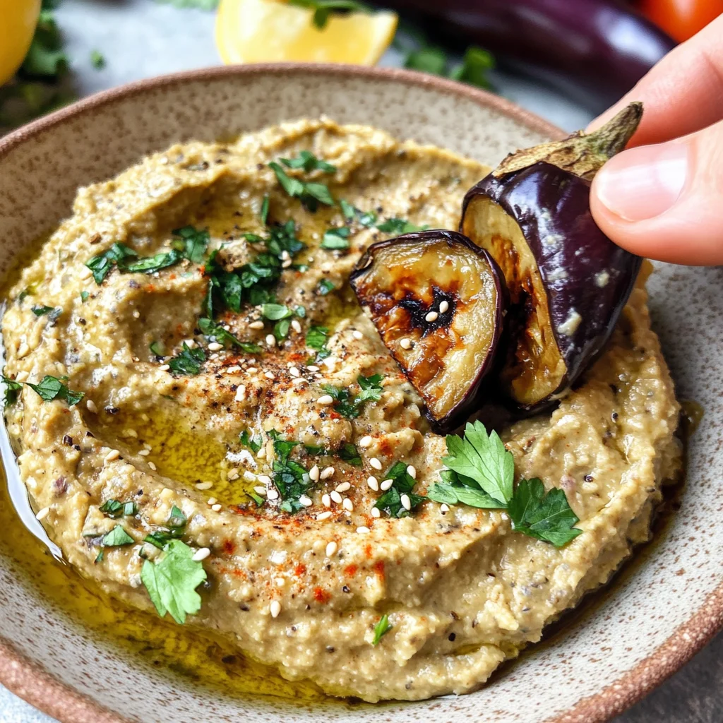 Vegan Baba Ganoush Lebanese Recipe
