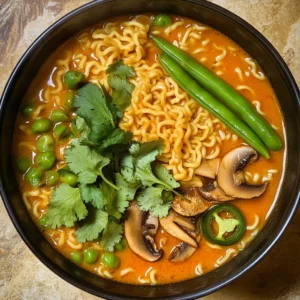 20 Minute Vegan Curry Ramen