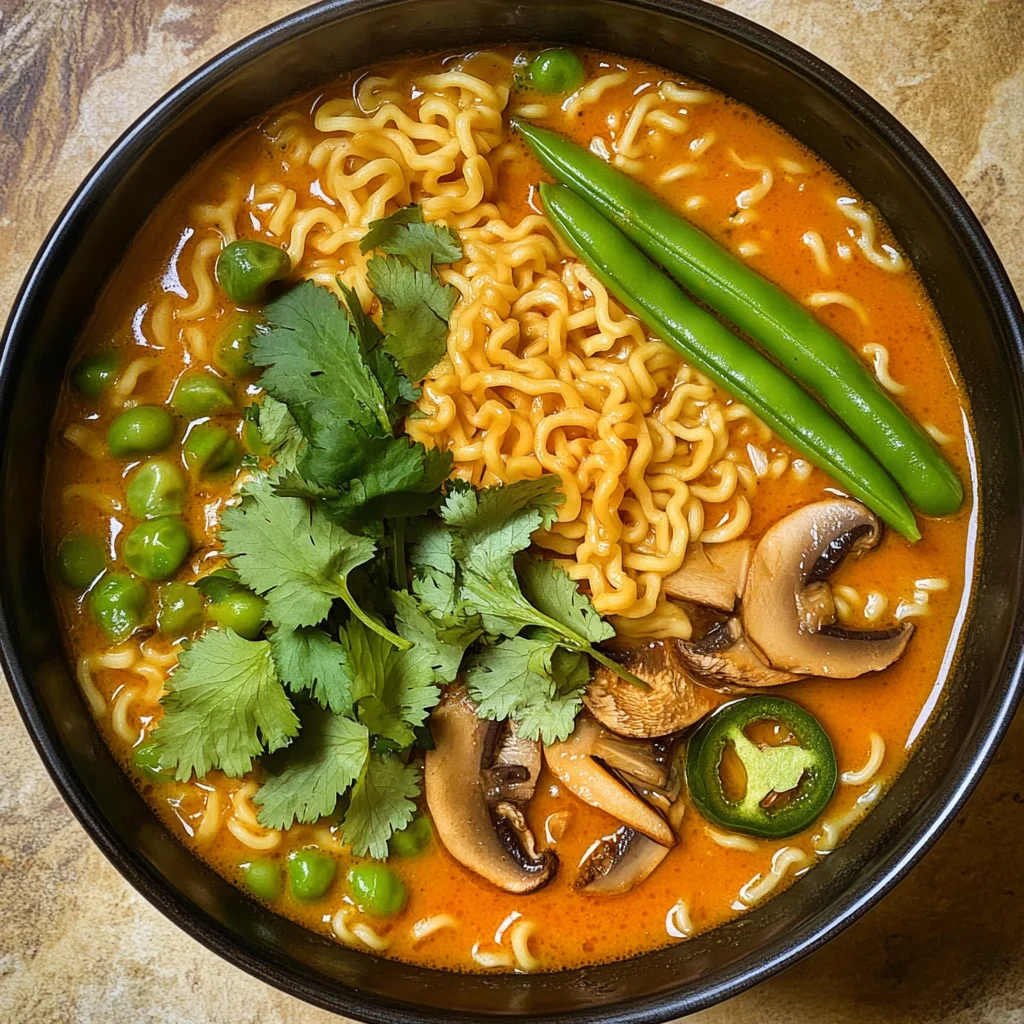 20 Minute Vegan Curry Ramen