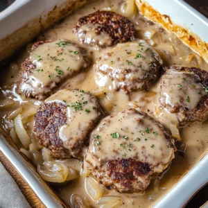 Amish Hamburger Steak Bake
