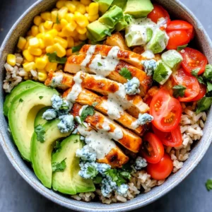 Buffalo Chicken Bowls