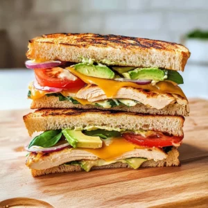 Chicken Avocado Melt Sandwich