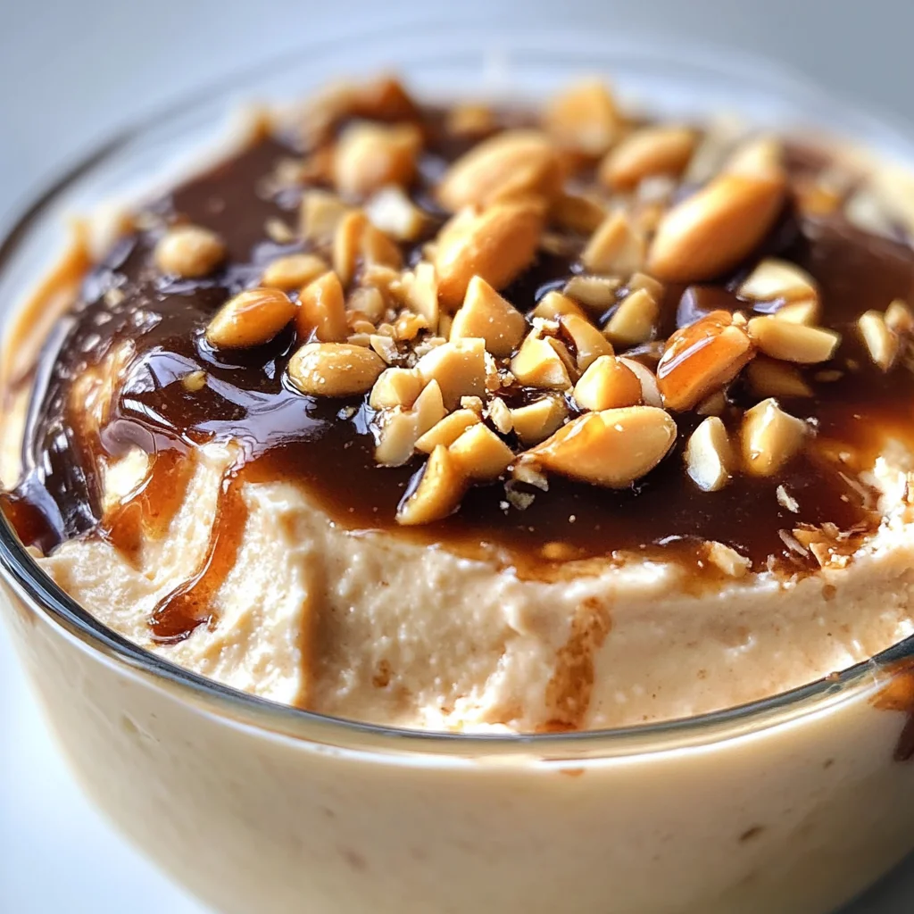 Cottage Cheese Peanut Butter Mousse