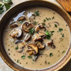 Creamy Mushroom Soup