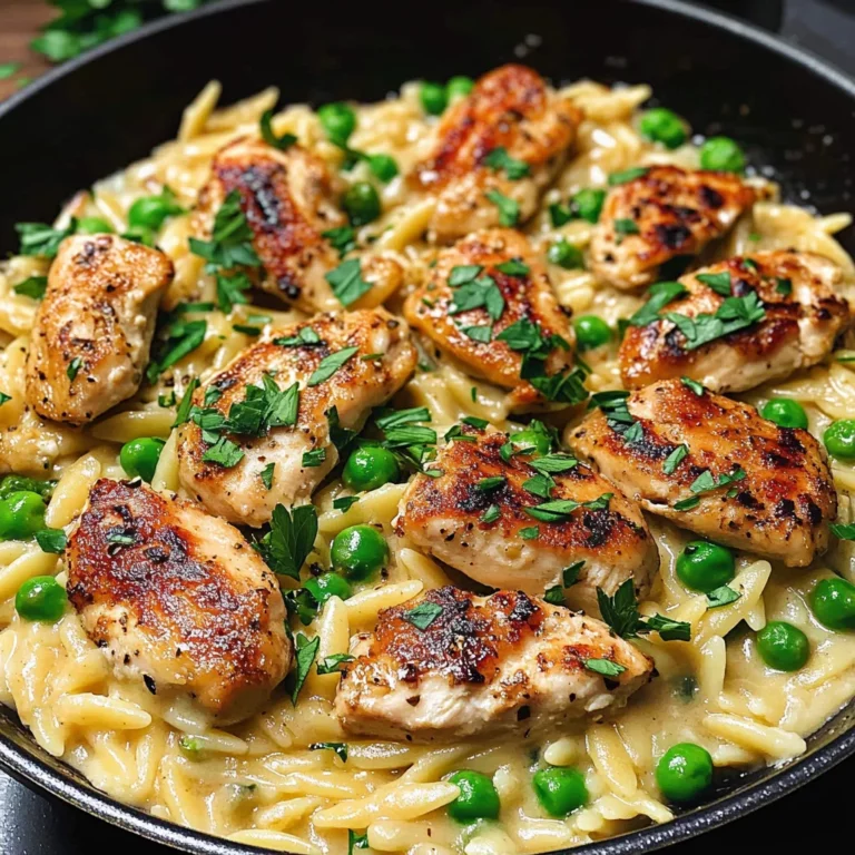 Creamy Orzo With Chicken: A Wonderful Ultimate Recipe You’ll Love
