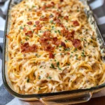 Creamy Southern Spaghetti Bake