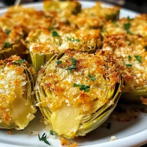 Crispy Parmesan Artichoke Hearts