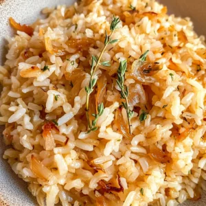 French Onion Butter Rice
