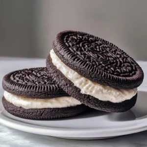 Homemade Oreo Cookies