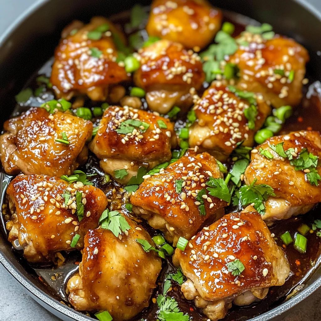 Honey Garlic Chicken Recipe
