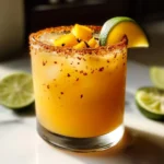 Hot Honey Spicy Mango Margarita