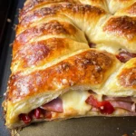 Italian Crescent Roll Sandwich Bake - Easy Party Favorite