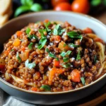 Lentil Bolognese