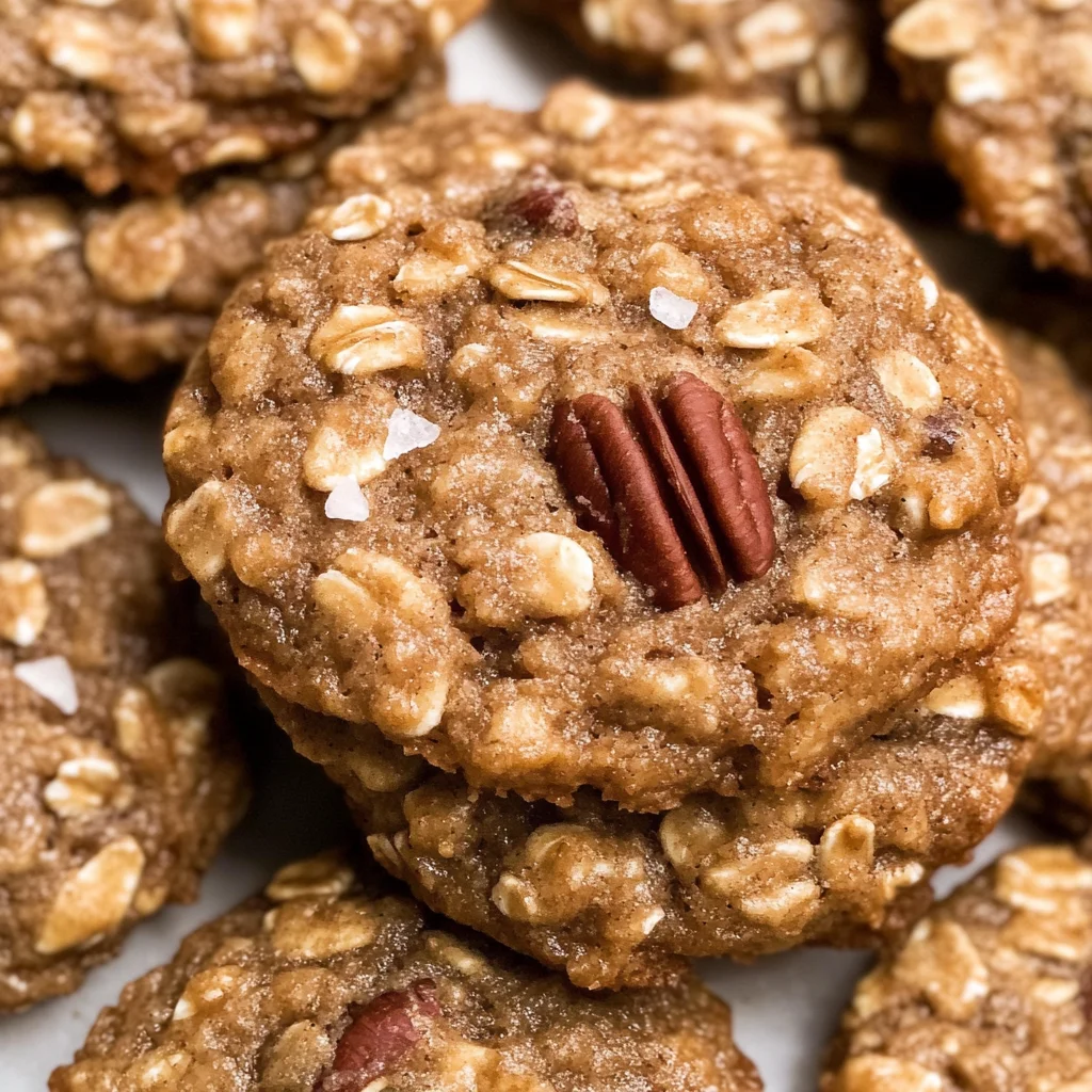 Oatmeal Chai Cookies with Pecans