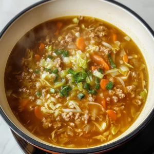 Paleo Egg Roll Soup (Whole30, AIP)