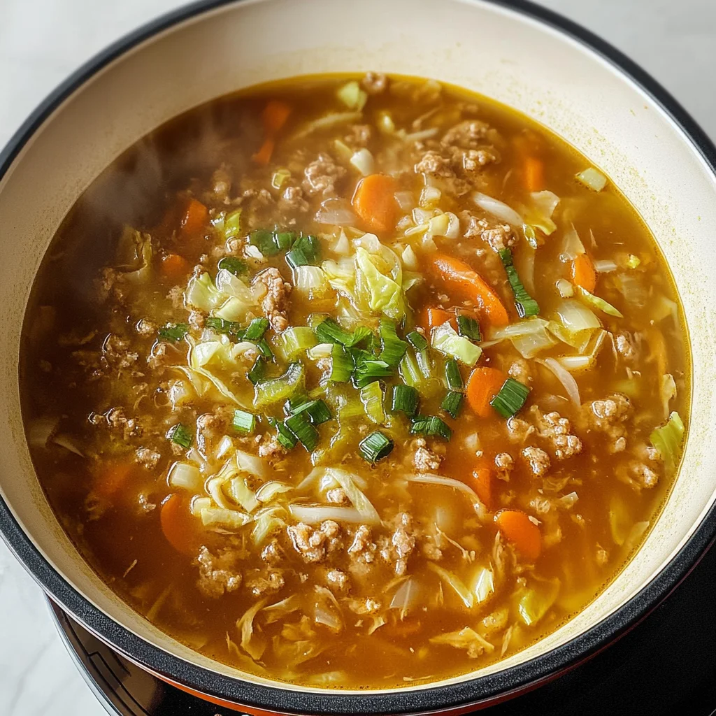 Paleo Egg Roll Soup (Whole30, AIP)