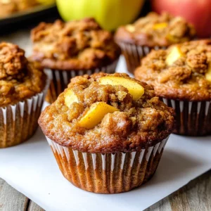 Small Batch Apple Pumpkin Streusel Muffins